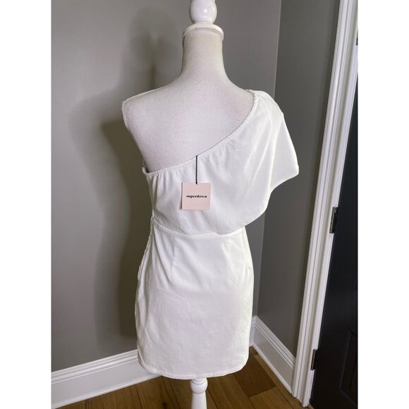 Superdown Danielle Mini Dress White Womens Size XL - Picture 7 of 10